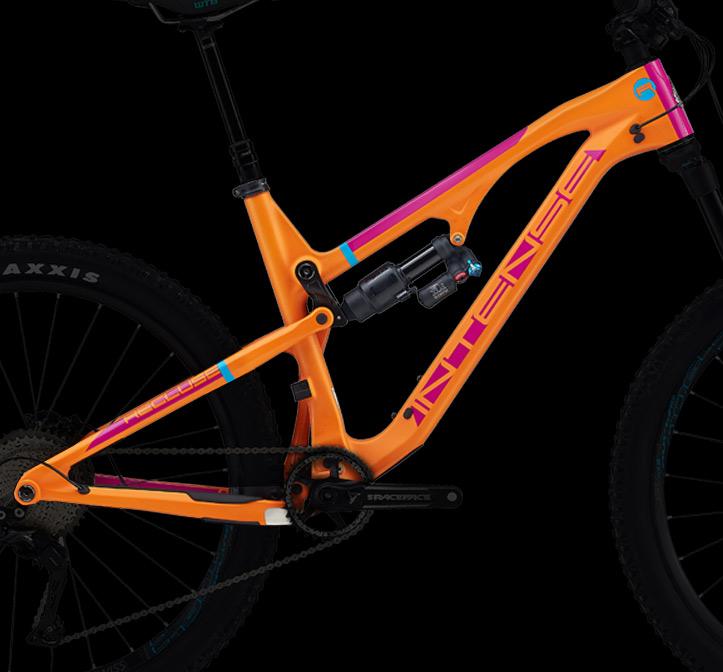 2017 RECLUSE ORANGE FRAME & SHOCK